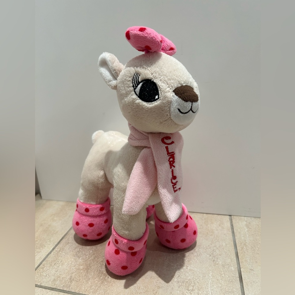 Rudolph the red nosed reindeer Clarice plush